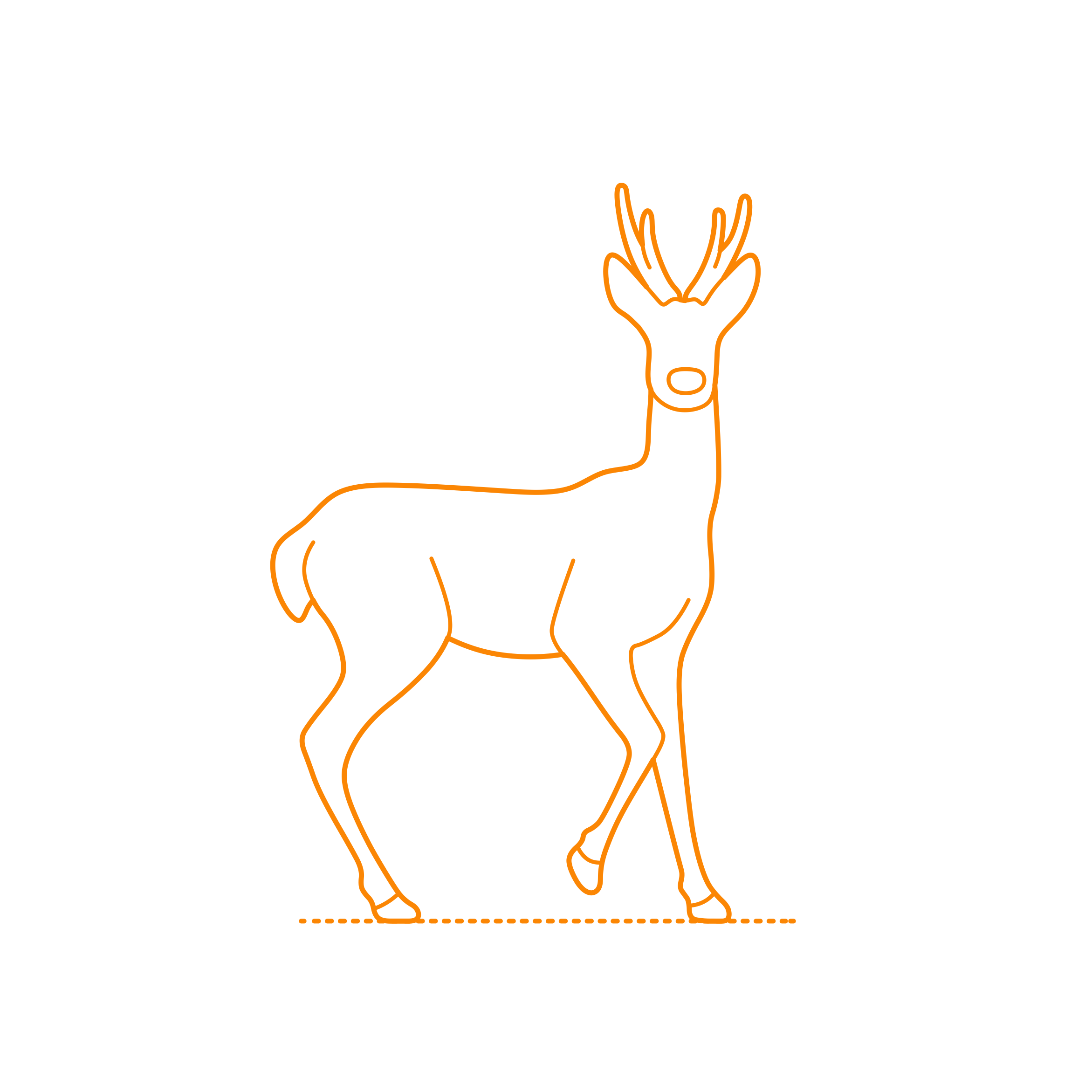 Animals Deer Roe Deer Laser Cut Svg File Free Vectors